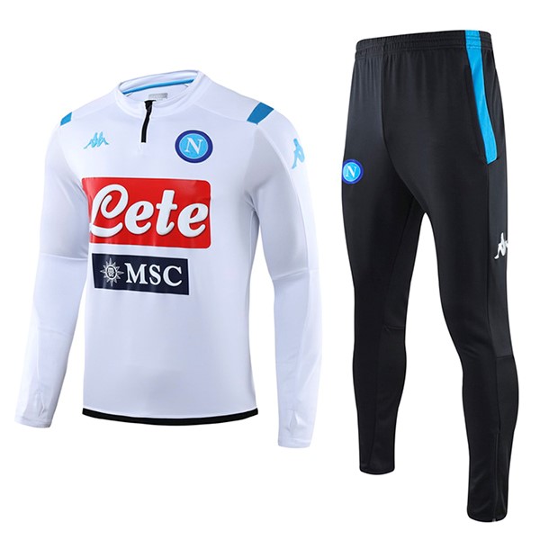 Chandal Del Napoli 2019-2020 Blanco Negro